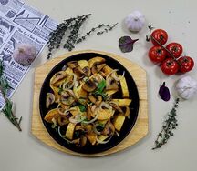 Картошка с грибами