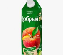 Сок Добрый Персик-яблоко