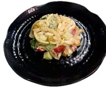 Салат с кальмаром