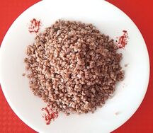 Гречка отварная с маслом