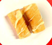 Блины с творогом