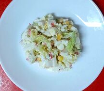 Айсберг с крабовыми палочками