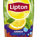 Lipton чёрный лимон 0.5 л
