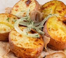 Картофель на мангале