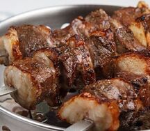 Печень с курдюком