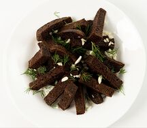Чесночные гренки