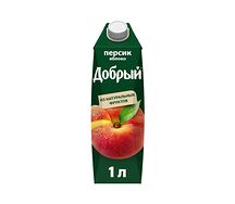 Сок Добрый (яблоко, персик)