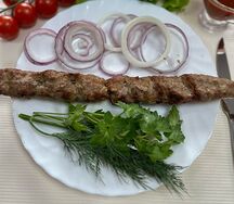 Люля-кебаб из баранины и говядины