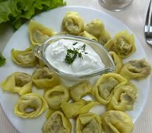 Пельмени ручной лепки