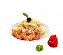 Паста с креветкой