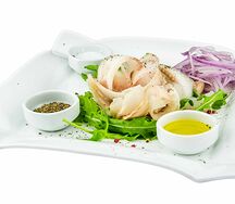 Строганина из муксуна