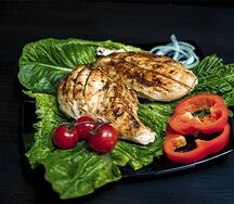 Грудка куриная на мангале