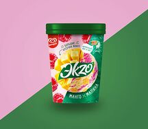 Мороженое Экзо манго-малина