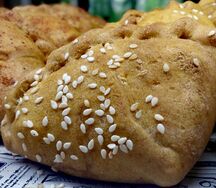 Самоса с баклажанами и тофу