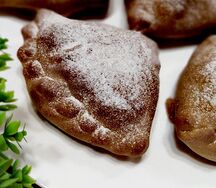 Самоса с яблоком и корицей