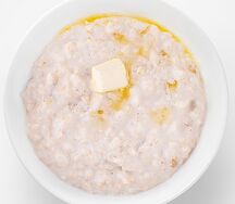 Каша овсяная на молоке