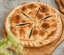 Пирог с грибами