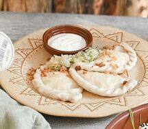 Квари с начинкой из подкопченного картофеля