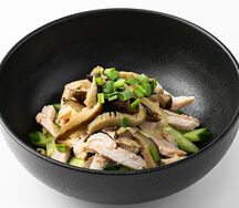 Салат Шиитаке с курицей