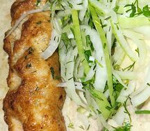 Люля-кебаб из креветок