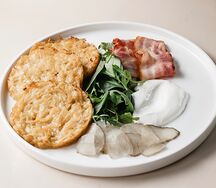 Драники с беконом