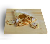 Блин с варёной сгущенкой
