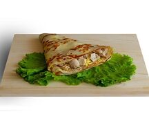 Блин с курицей и сыром