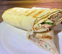 С люля-кебабом из свинины