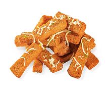 Гренки ржаные + соус чесночный