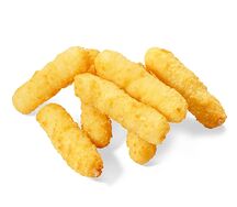 Жареный сыр + кетчуп 