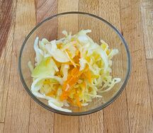 Салат из свежей капусты 