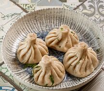 Хинкали с курицей