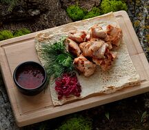 Шашлык из куриного бедра