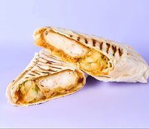 Шаурма том ям с креветками