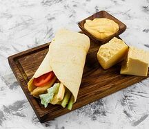 Шаверма Сырная с курицей