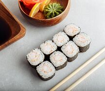Маки с креветкой