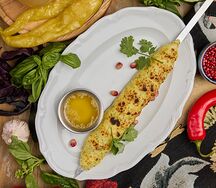 Люля-кебаб Картофель с сыром