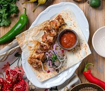 Шашлык из куриного бедра