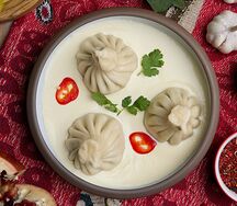 Хинкали Том Кха с курицей