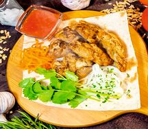 Шашлык из куриного бедра