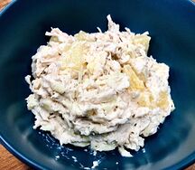 Курица с ананасами