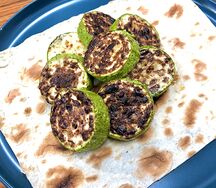 Кабачок на мангале