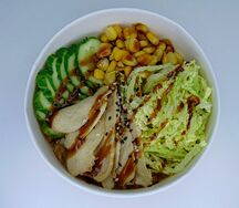 Поке с курицей