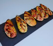 Игай маки запеченные мидии