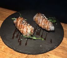 Бань куон с креветками