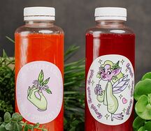 Лимонад Ананас-имбирь собственного производства