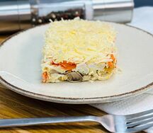 С курицей и морковью