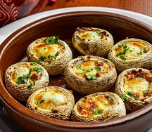 Шампиньоны запеченные