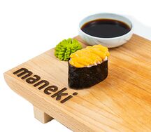 Гункан с морским окунем