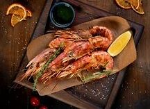 Лангустины в чесночном масле